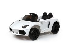 12V Roadster Batteriebetriebene Elektroauto, Weiß