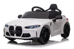 12V Lizenziertes BMW M4 Competition Elektrofahrzeuglager, Weiß