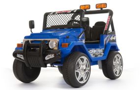 4x4 Blau - 12V Zweisitzer Kinder Elektrofahrzeug